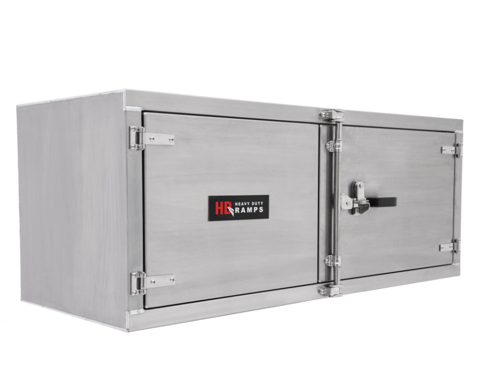 TRAILER TOOLBOX WITH BRACKETS